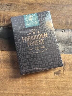 Forbidden Forest Playing Cards Art Of Play Deck (GOLD FOIL BACK EDITION) new  