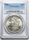 1888 O $1 Morgan Silver One Dollar PCGS MS63 New Orleans Uncirculated