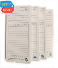 Genuine AT-4500 Time Cards, 4-Packs of 50Ea