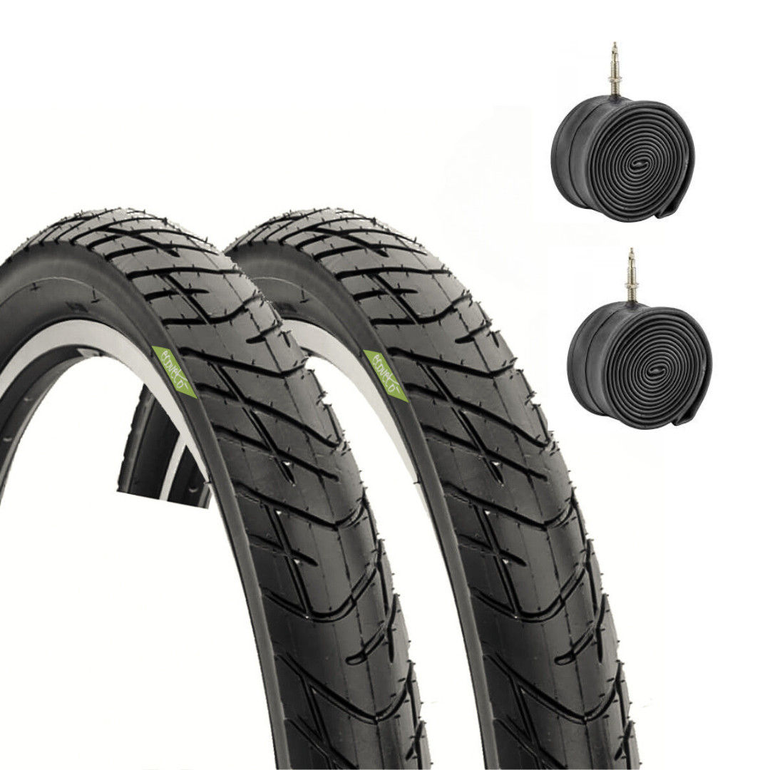 2 Pneumatici 26" per Bici Elettrica con Camere d'Aria