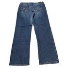 Maurices Mid Rise Straight Leg Women's Size 14S Stretch Blue Jeans — photo 2