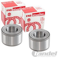 2X FAG Radlagersatz Vorderachse Passend FüR KIA Pride + RIO Mazda 121 II Demio