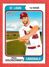 Paul Goldschmidt 2023 Topps Heritage #307 St. Louis Cardinals Baseball