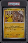 2026 POKEMON MEP EN-ME BLACK STAR PROMO JUMBO PIKACHU AT THE MUSEUM PSA 8