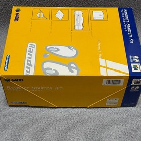 Nintendo 64DD RANDNET STARTER Kit Console Mario Artist Mouse Unused Japan