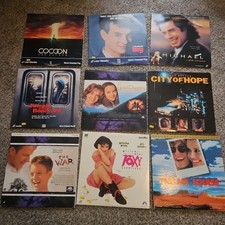 Lot Of 9  Laserdisc Movies Horror Action Adventure