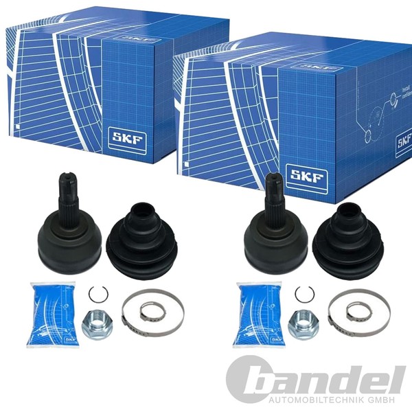 2X Skf Antriebswellengelenk Satz Passend FüR Abarth Grande Alfa Romeo Mito Fiat-image