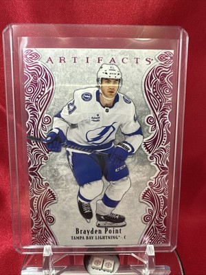 2025-26 artifacts hockey #88 Brayden Point Pink 18/35