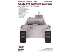 Rye Field Model - Workable Track Links For Panther 1/35 5014
