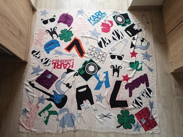 Women Karl Lagerfeld Scarf Multicolor One size