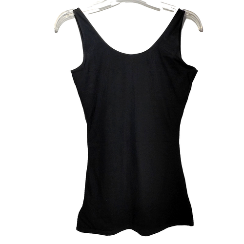 Star Spanx Lady Luxe Firm Control Open Bust Black Tank Top Size XL Sparkly #2347 - Picture 2 of 15