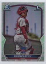 2023 Bowman Chrome Prospects Lunar Glow Refractor Rickardo Perez #BCP-27 1k9t