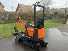 2024 Bobcat Develon DX10Z Micro Excavator Digger-Manufacturer Warranty TER Cert.