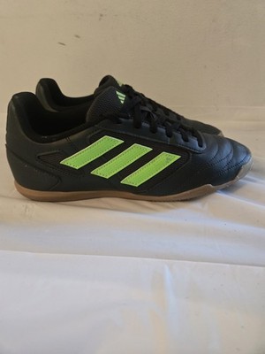 Adidas Men's Super Sala 2 Indoor Soccer GZ2559 Black/Green Size 8