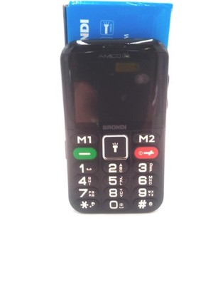 Brondi Mobiltelefon Seniorenhandy Amico Chic Großtasten SOS leicht bedienbar ein