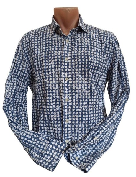 Men Pierre Cardin Shirt White 40 / L