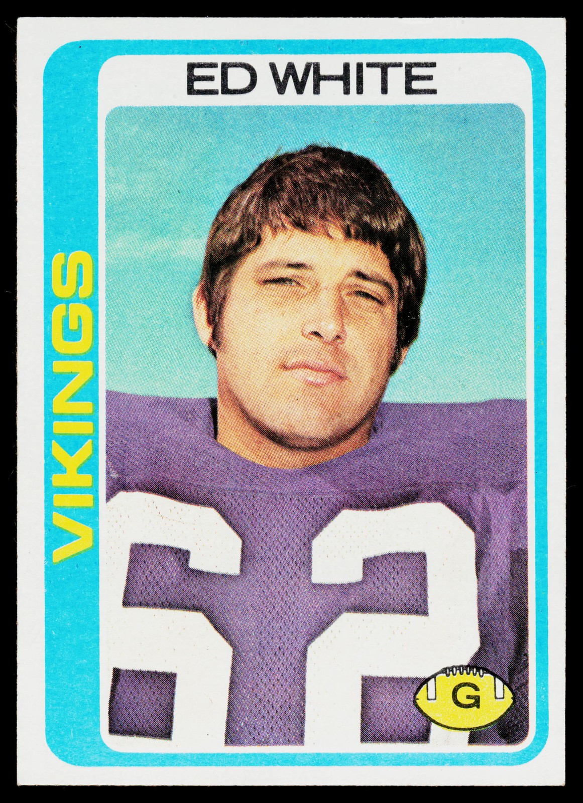 1978 Topps #163 Ed White - EX