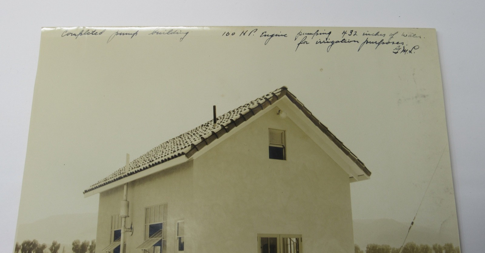 Gladstone (Azusa) CA Pump House Photos c1920s Lot (4) Agriculture Irrigation