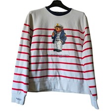 Polo Ralph Lauren Iconic Sailor Bear Crewneck Sweatshirt Size M