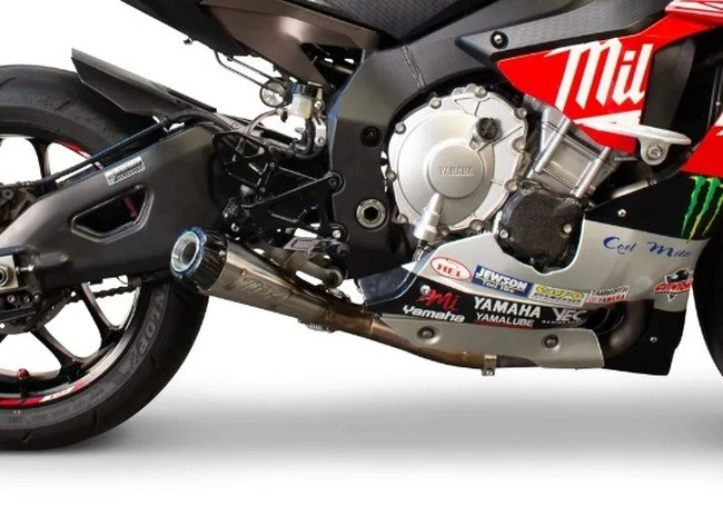 Sistema Two Brothers Racing DB Pro 3/4 SS/CF Yamaha YZF-R1 15-24 005-53102-DB Foto 2 de 2