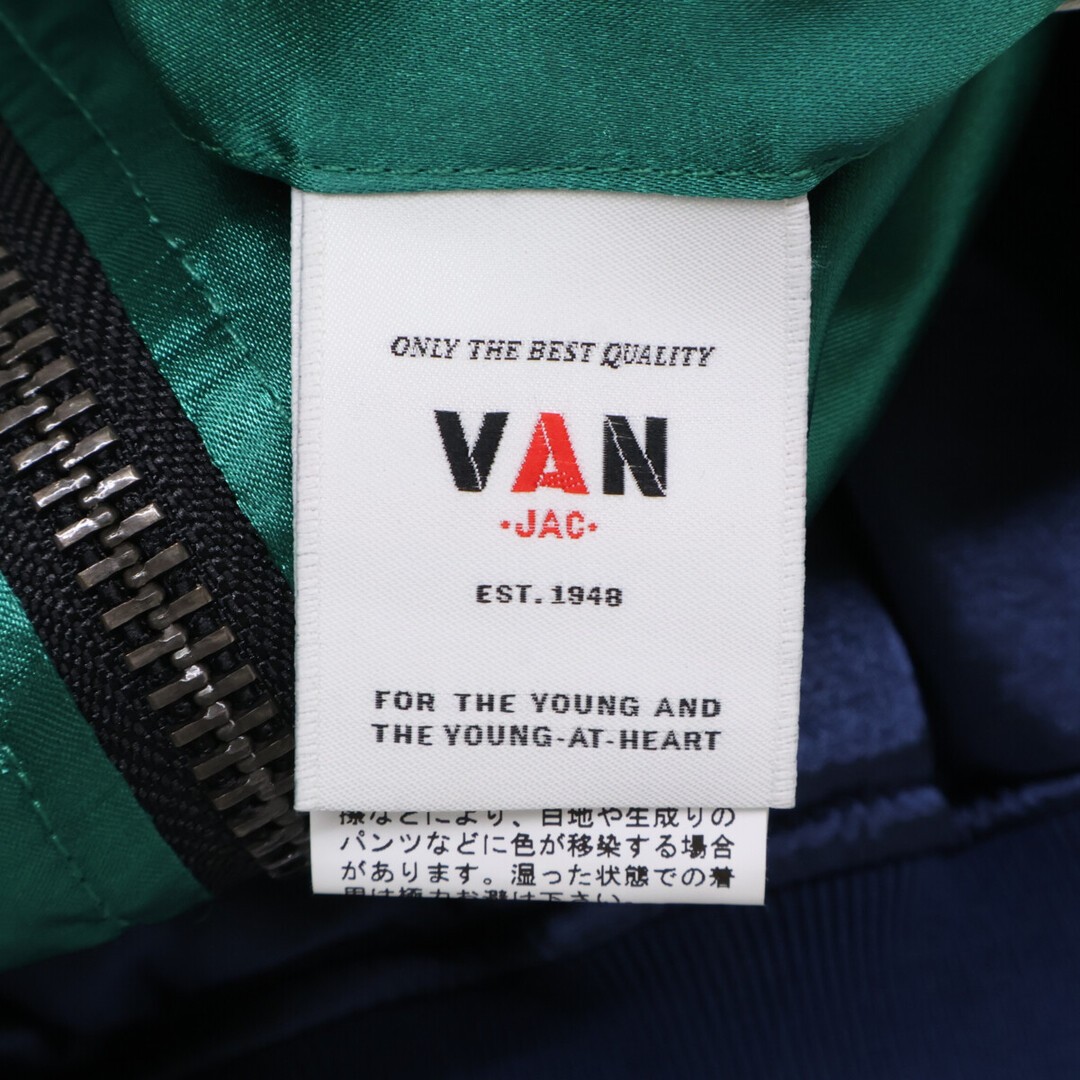 Van Jacket Jc-13515 Mt. Fuji X Logo Embroidery Reversible Suka Jacket/ Ll thumbnail 6