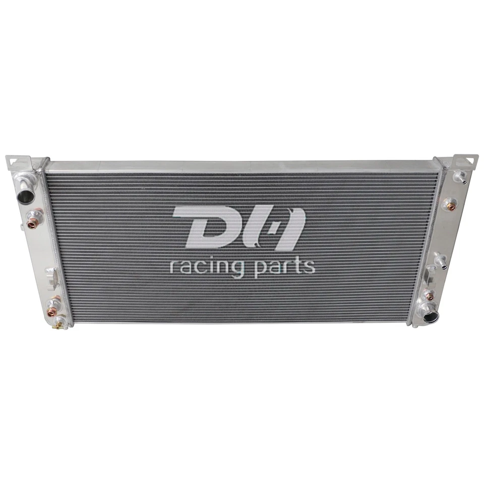 Radiador de aluminio de 3 filas para Chevrolet Silverado 3500 GMC Sierra 2500 3500 2003-2007 Foto 3 de 4