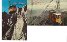2 VINTAGE PALM SPRINGS CALIFORNIA POSTCARDS AERIAL TRAMWAY VERY GOOD CONDITION