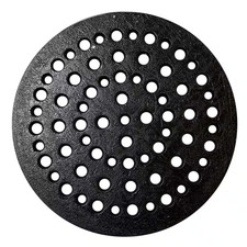 10 In. O.D. round Cast Iron Grate Drain