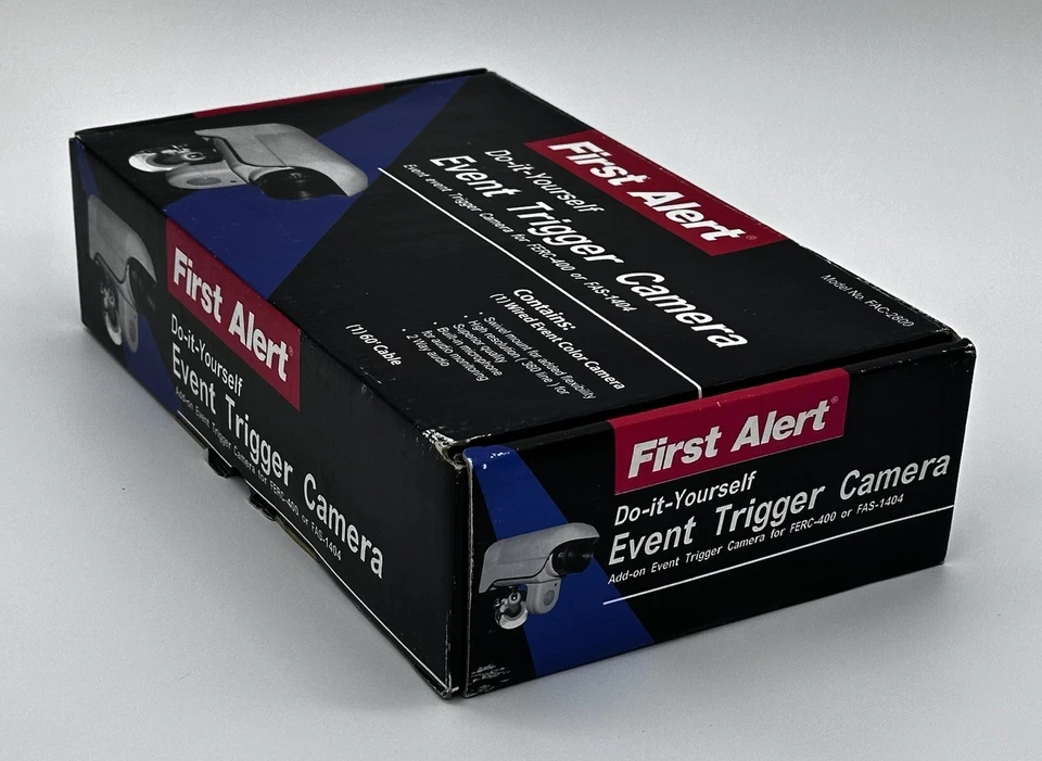 First Alert Camera DIY Event Trigger Wired FAC-2800 Vintage 2001 NEW OPEN BOX - Image 2 of 4