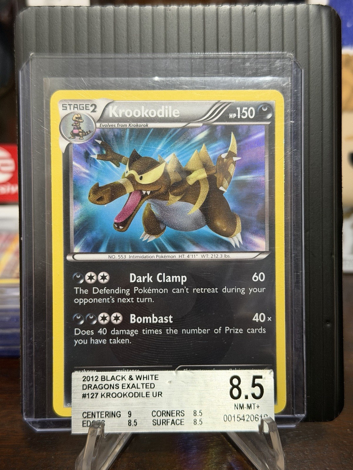 Krookodile 127/124 Dragons Exalted Holo