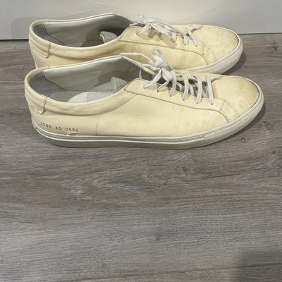 Common Projects cream/white Achilles Low Size 45 EU / 12 US