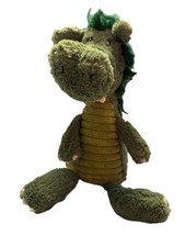 Jellycat London 14  Dudley Dragon Plush Green Furry Plush Stuffed Animal