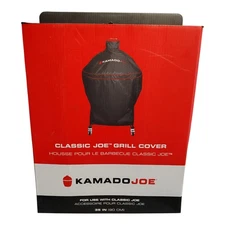 NEW Kamado Joe KJ-GC23BWFS Classic Joe 18" Grill Cover Black Weather Resistant