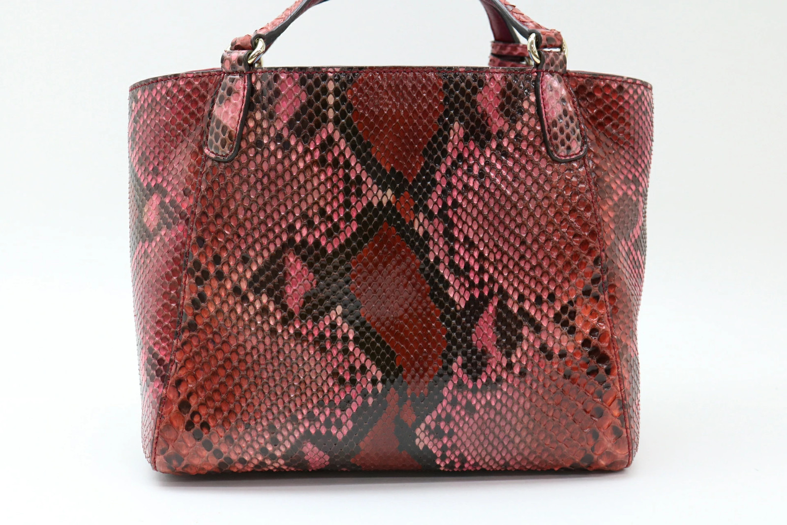 GUCCI Python Soho 2WAY Hand Shoulder Bag Used Bro… - image 2