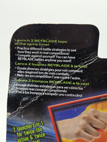 Duotron Master Beyblade V-Force Hasbro 2003 Rare Gold Version New - Picture 10 of 14