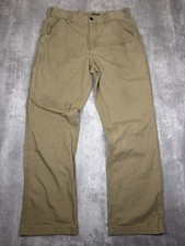 Carhartt Relaxed Fit Carpenter Work Pants Mens 32x32 Tan Straight Leg Utility