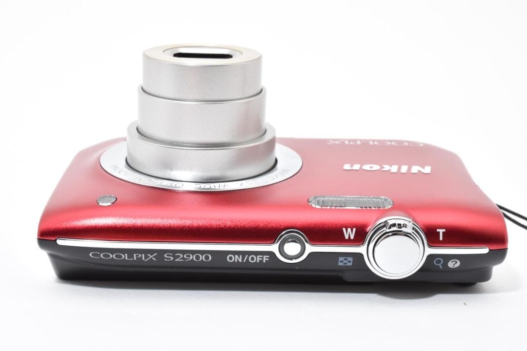 Nikon Coolpix S2900 5x 20.1MP Compact Digital Camera Red Used
