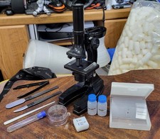 SmithsonianNSI 150X/450X/900X Microscope Kit Toy Brand New Toys