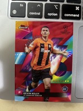 23-24 Topps Finest FC Cincinnati Kevin Kelsy RC rookie Red 1/5