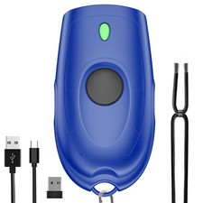 Bluetooth Barcode Scanner Mini 1D Portable Reader 3-in-1 Wireless USB Wired