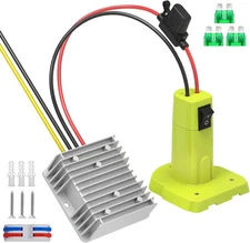 18V To 12V Step Down Converter Compatible With Ryobi Battery Adapter 15A 180W