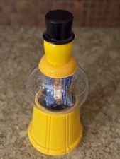 Vtg Planters Mr. Peanut Nut Dispenser Gumball Machine w/Original Bag of Peanuts