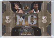 2007 SPx Winning Materials Combo 39/50 Pau Gasol Rudy Gay #WMC-GG Patch HOF 1u6