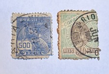 BRAZIL 2 Old Stamps