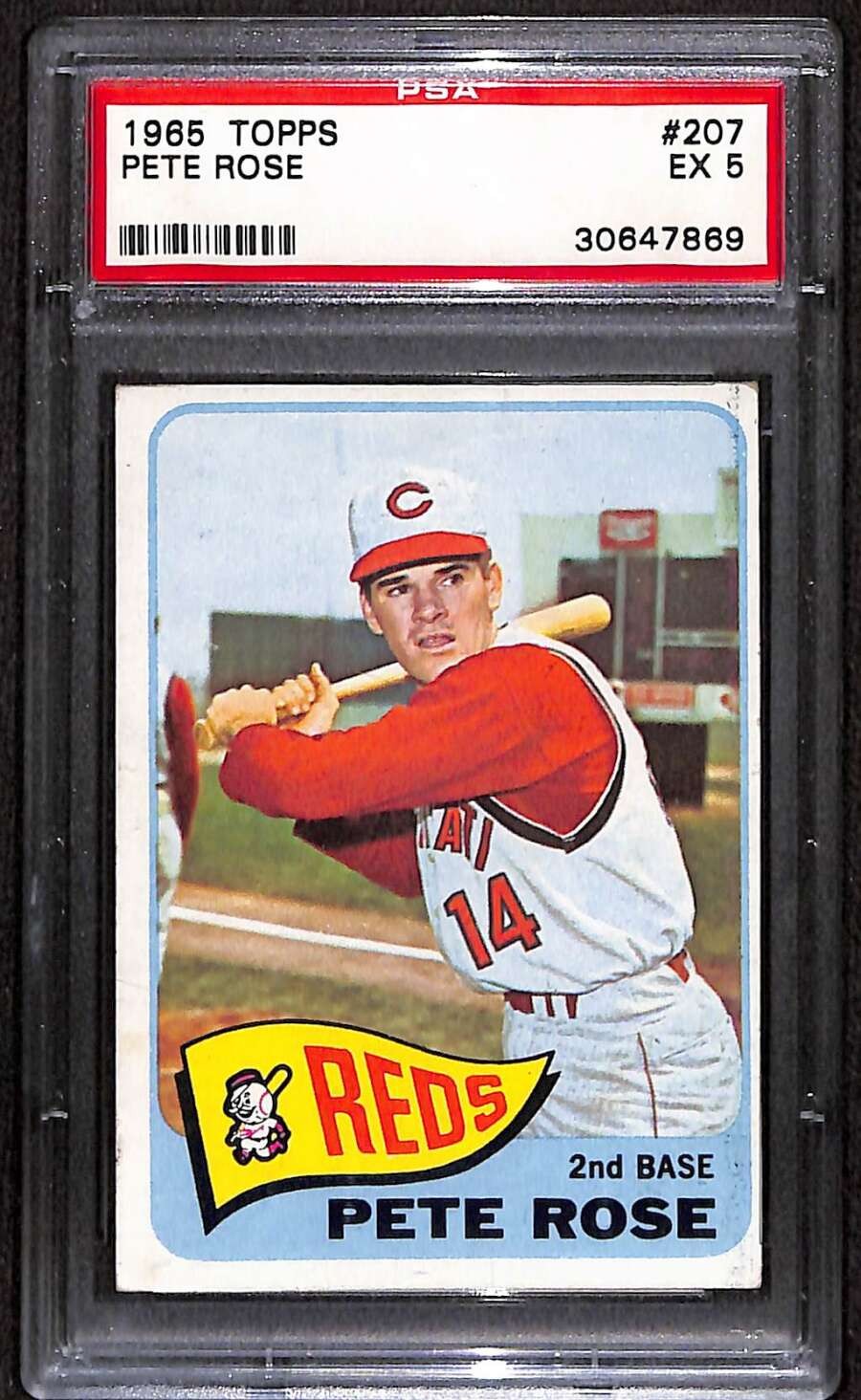 1965 Topps #207 Pete Rose  PSA 5 EX C98427