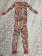 Little Sleepies Secret Garden Long Sleeve Pajama Set 4T Bamboo
