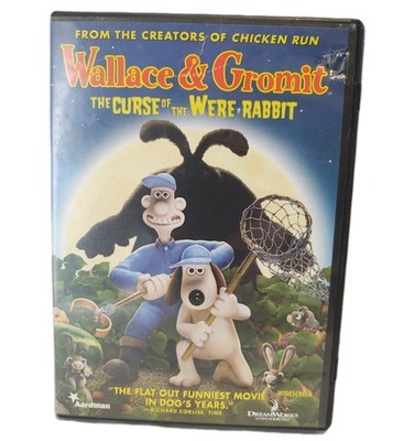 Wallace & Gromit The Curse of the Were-Rabbit DVD USA R1 Kids Movie DreamWorks