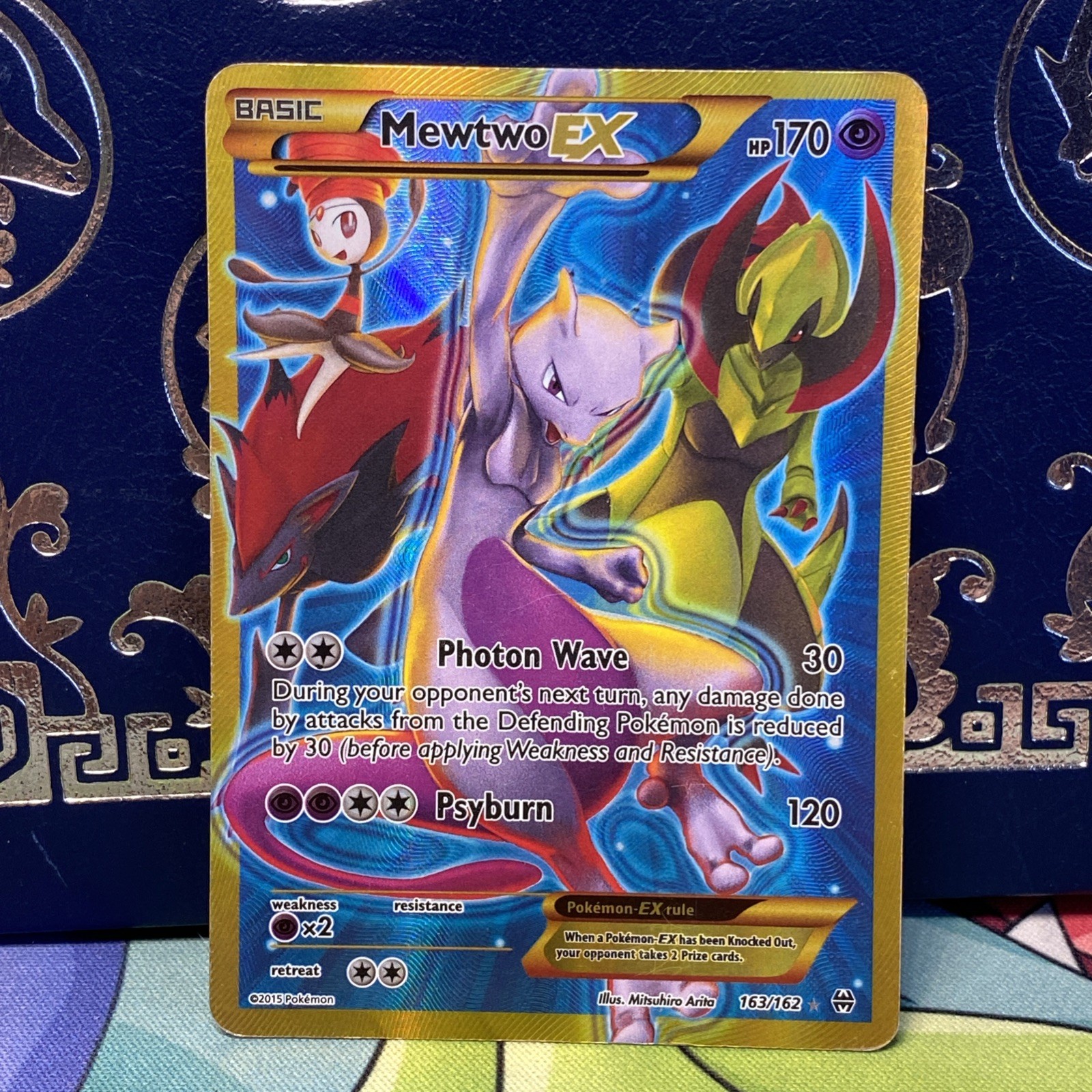 Mewtwo EX 163/162 Pokemon TCG XY Breakthrough MP