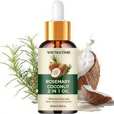 Rosemary Hair Oil 60ml Coconut Scalp Treatment Hair Root Nourishing Care Women