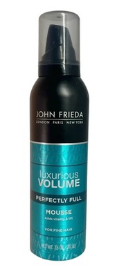 John Frieda Luxurious Volume Perfectly Full Mousse   7.5 oz   For Fine Hair